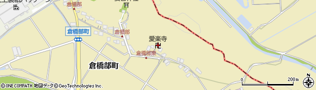 愛楽寺周辺の地図