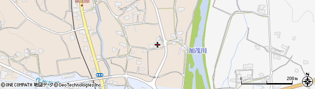岡山県津山市草加部1309周辺の地図