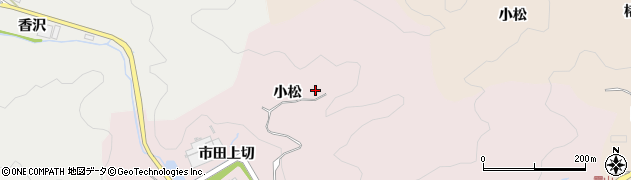 愛知県豊田市幸海町（小松）周辺の地図