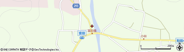 兵庫県丹波市山南町小野尻富田1455周辺の地図