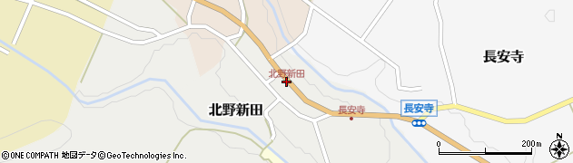 北野新田周辺の地図