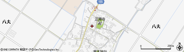 滋賀県野洲市八夫1537周辺の地図