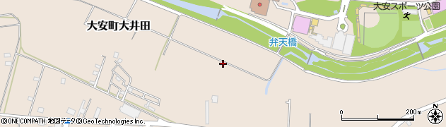 三重県いなべ市大安町大井田2628周辺の地図