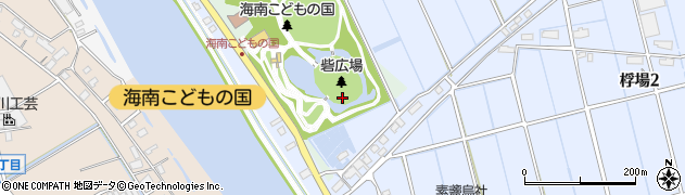 愛知県弥富市鳥ケ地町（隅田）周辺の地図