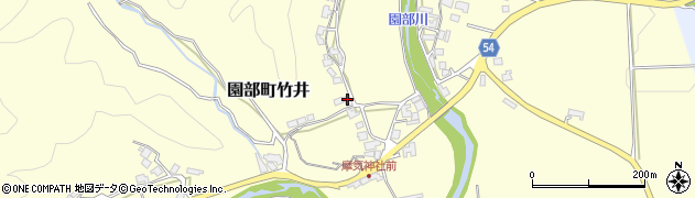 京都府南丹市園部町竹井11周辺の地図