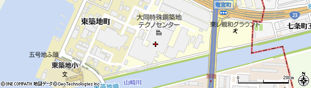 愛知県名古屋市港区龍宮町10周辺の地図