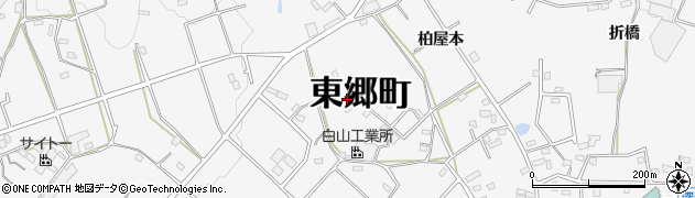 愛知県東郷町（愛知郡）春木（下鏡田）周辺の地図