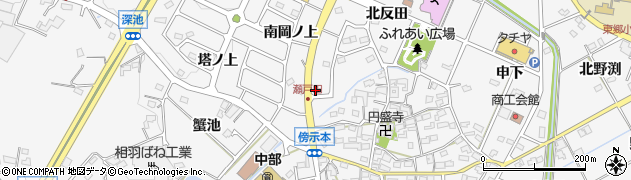 愛知県愛知郡東郷町春木瀬戸田周辺の地図