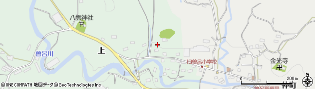 千葉県鴨川市上周辺の地図