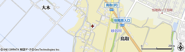 三重県員弁郡東員町鳥取1405周辺の地図