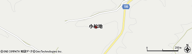 島根県邑智郡美郷町小松地周辺の地図