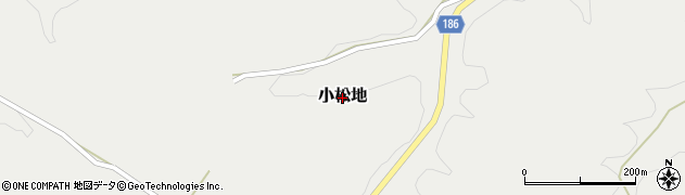 島根県美郷町（邑智郡）小松地周辺の地図
