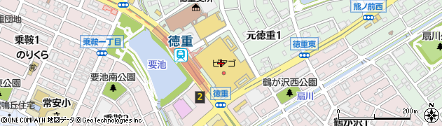 杉本ミートチェン株式会社　徳重店周辺の地図