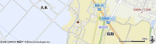 三重県員弁郡東員町鳥取1361周辺の地図