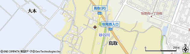 三重県員弁郡東員町鳥取1413-1周辺の地図