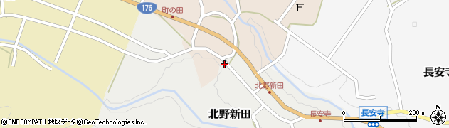 兵庫県丹波篠山市北野新田40周辺の地図