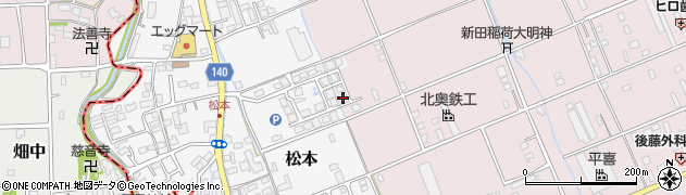 トヨタホームふじ株式会社　三島展示場周辺の地図