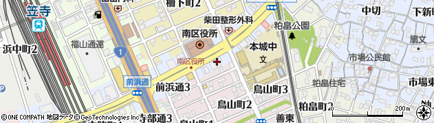 中京銀行笠寺中央支店周辺の地図