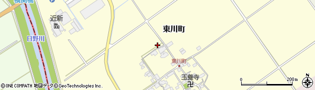 滋賀県近江八幡市東川町1234周辺の地図