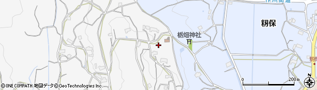 岡山県津山市紫保井周辺の地図