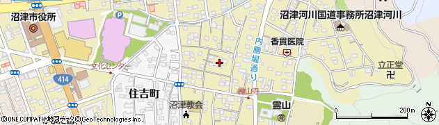 静岡県沼津市本郷町11周辺の地図