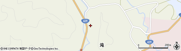 岡山県美作市滝1026周辺の地図
