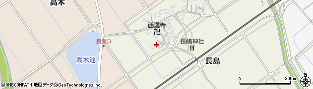 滋賀県野洲市長島358周辺の地図