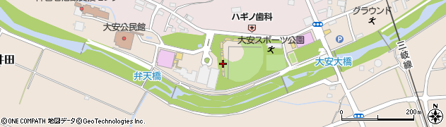 三重県いなべ市大安町大井田2703周辺の地図