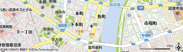 国産化学株式会社　沼津営業所周辺の地図