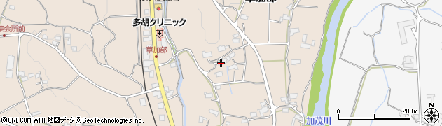 岡山県津山市草加部1827周辺の地図