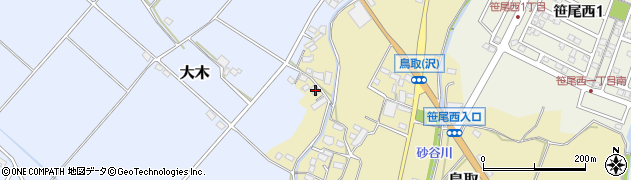 三重県員弁郡東員町鳥取1603周辺の地図