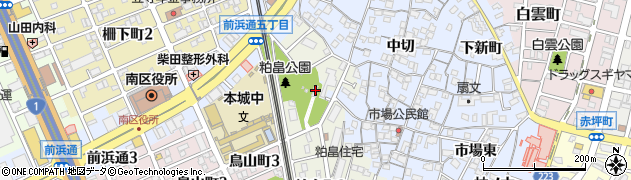 愛知県名古屋市南区笠寺町天満12周辺の地図