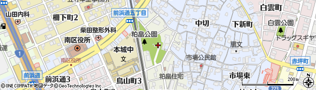 愛知県名古屋市南区笠寺町天満周辺の地図