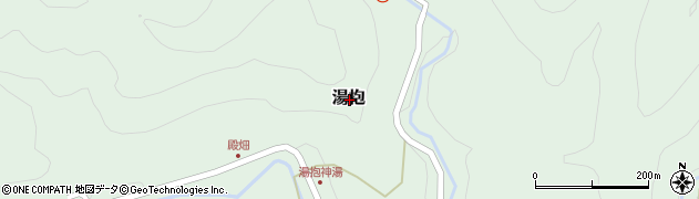 島根県邑智郡美郷町湯抱周辺の地図