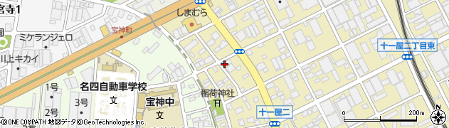 喜久屋 支店周辺の地図