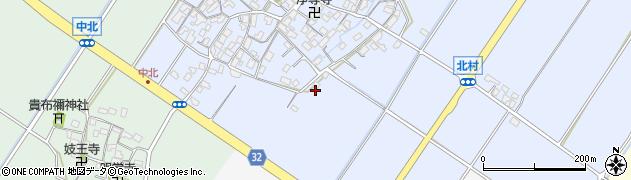 滋賀県野洲市北2275周辺の地図