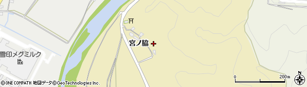 京都府南丹市八木町山室（宮ノ脇）周辺の地図