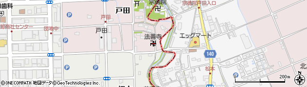 静岡県駿東郡清水町戸田87周辺の地図