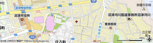 静岡県沼津市本郷町7周辺の地図