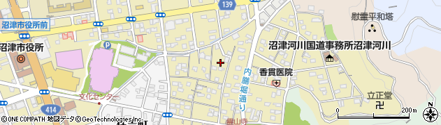 静岡県沼津市本郷町9周辺の地図