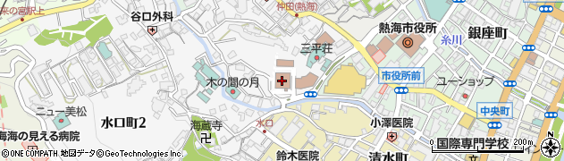 静岡県熱海総合庁舎　熱海土木事務所都市計画課建築班周辺の地図