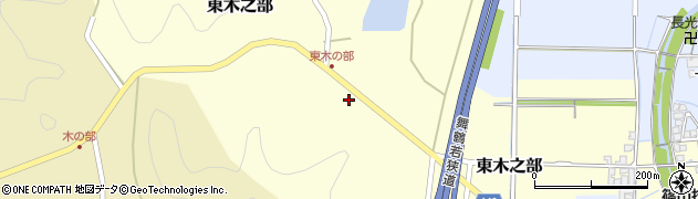 兵庫県丹波篠山市東木之部621周辺の地図