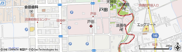 静岡県駿東郡清水町戸田6周辺の地図