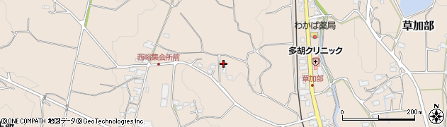 岡山県津山市草加部777周辺の地図