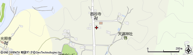 兵庫県丹波篠山市西谷1周辺の地図