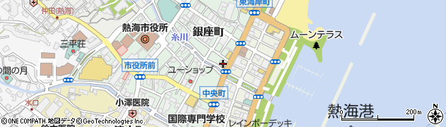 下田の金目鯛専門店 きんめ丸 熱海周辺の地図