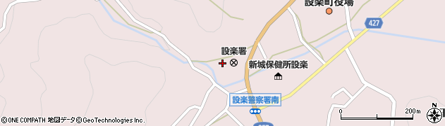 愛知県設楽町（北設楽郡）田口（小貝津）周辺の地図