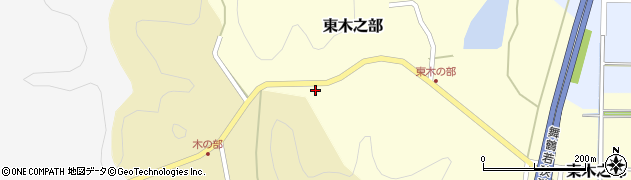 兵庫県丹波篠山市東木之部216周辺の地図
