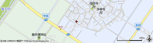 滋賀県野洲市北907周辺の地図