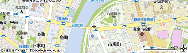 一泉堂本店周辺の地図